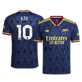 Męska koszulka Arsenalu wyjazdowa EZE #10 wersja zawodnicza 2026/27