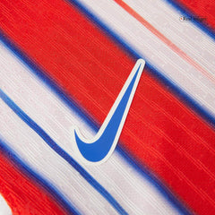 Męska koszulka piłkarska J.ALVAREZ #19 Atletico Madrid Home 2024/25 - Slim Fit - Topowe Koszulki Pilkarskie Sklep Internetowy