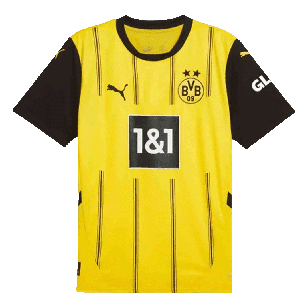 Męska Koszulka Domowa Borussia Dortmund ADEYEMI #27 2024/25 - Topowe Koszulki Pilkarskie Sklep Internetowy