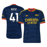 Męska koszulka Arsenalu wyjazdowa RICE #41 2026/27