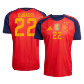 Męska koszulka Hiszpanii Champion Edition domowa CUBARSÍ #22 - Mundial 2026