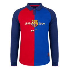 Męska Koszulka Retro Special Barcelona 1999/00 z Długim Rękawem