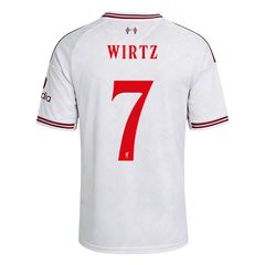 Męska koszulka Liverpoolu wyjazdowa WIRTZ #7 2026/27 - UCL