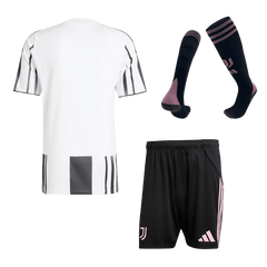 Męski Zestaw Domowa Juventus (Koszulka + Spodenki + Skarpety) 2025/26 - Topowe Koszulki Pilkarskie Sklep Internetowy