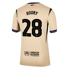 Męska Koszulka Wyjazdowa Barcelona ROONY #28 2025/26 - UCL