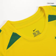 Męska Koszulka Retro Domowa Brazil RONALDINHO #11 2002/03 - Topowe Koszulki Pilkarskie Sklep Internetowy