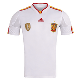 Męska Koszulka Retro Wyjazdowa Spain 2010/12