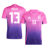 Męska koszulka piłkarska MÜLLER #13 Germany Euro Away 2024 - Topowe Koszulki Pilkarskie Sklep Internetowy