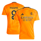MBAPPÉ #9 Męska Wysokiej jakości wyjazdowa koszulka piłkarska Realu Madryt 2024/25 - Topowe Koszulki Pilkarskie Sklep Internetowy