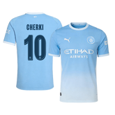 Męska koszulka Manchesteru City domowa CHERKI #10 wersja zawodnicza 2026/27 - UCL