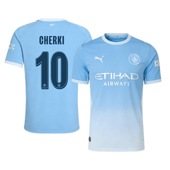 Męska koszulka Manchesteru City domowa CHERKI #10 wersja zawodnicza 2026/27 - UCL