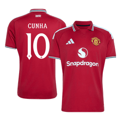 Męska domowa koszulka Manchesteru United 2026/27 – CUNHA #10 (UCL)