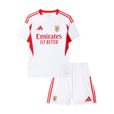 Dziecięcy Zestaw Trzecia Wyjazdowa Benfica (Koszulka+Spodenki) 2025/26