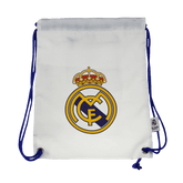 Worek sportowy Real Madrid Biały - Wyprzedaż Sezonowa - Topowe Koszulki Pilkarskie Sklep Internetowy