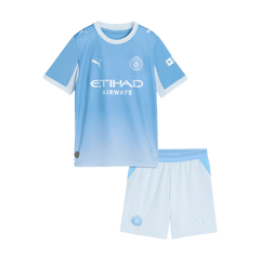 Dziecięcy zestaw Manchesteru City domowa (Koszulka+Spodenki) 2026/27