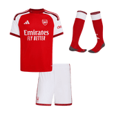 Dziecięcy domowy kompletny strój Arsenalu 2026/27
