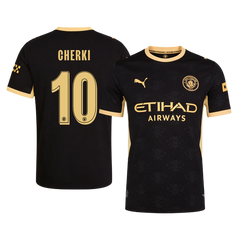 Męska koszulka Manchesteru City wyjazdowa CHERKI #10 wersja zawodnicza 2026/27 - UCL