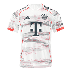 Męska Koszulka Wyjazdowa Bayern Munich OLISE #17 Wersja Piłkarska 2025/26 - Slim Fit - Topowe Koszulki Pilkarskie Sklep Internetowy