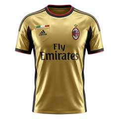 Męska Koszulka Retro Wyjazdowa AC Milan 2013/14