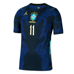 Męska koszulka Brazylii wyjazdowa RAPHINHA #11 wersja zawodnicza - Mundial 2026