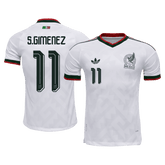 Męska koszulka Meksyku wyjazdowa S.GIMENEZ #11 wersja zawodnicza - Mundial 2026