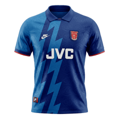 Męska Koszulka Retro Wyjazdowa Arsenal 1995