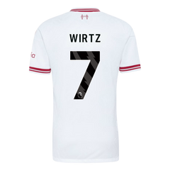 Męska koszulka Liverpoolu wyjazdowa WIRTZ #7 wersja zawodnicza 2026/27