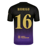 Męska wyjazdowa koszulka FC Barcelony 2026/27 – RODRIGO #16 (UCL)
