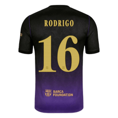 Męska koszulka Barcelony wyjazdowa RODRIGO #16 2026/27 - UCL
