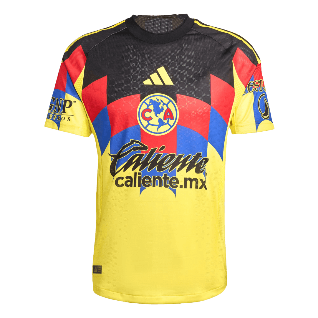 Męska Koszulka Domowa Club America Wersja Piłkarska 2025/26 - Slim Fit - Topowe Koszulki Pilkarskie Sklep Internetowy