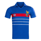 Męska Koszulka Retro Domowa France 1984