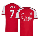 Męska koszulka Arsenalu domowa SAKA #7 wersja zawodnicza 2026/27