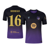 Męska wyjazdowa koszulka FC Barcelony 2026/27 – RODRIGO #16 (wersja zawodnicza, UCL)