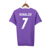Męska Koszulka Retro Wyjazdowa Real Madrid RONALDO #7 2016/17 - Topowe Koszulki Pilkarskie Sklep Internetowy