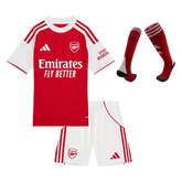 Dziecięcy Zestaw Domowa Arsenal (Koszulka + Spodenki + Skarpety) 2025/26