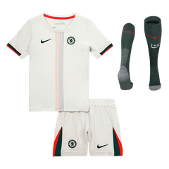 Dziecięcy Zestaw Wyjazdowa Chelsea (Koszulka + Spodenki + Skarpety) 2025/26