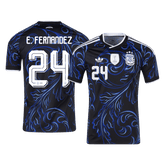 Męska koszulka Argentyny wyjazdowa E. FERNANDEZ #24 - Mundial 2026