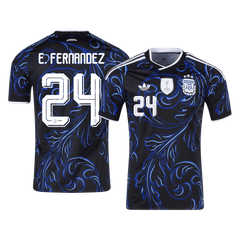 Męska koszulka Argentyny wyjazdowa E. FERNANDEZ #24 - Mundial 2026