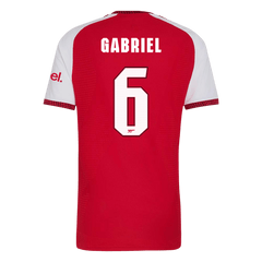 Męska koszulka Arsenalu domowa GABRIEL #6 wersja zawodnicza 2026/27 - UCL