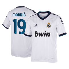 Męska koszulka Realu Madryt domowa Retro 2012/13 MODRIĆ #19