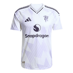 Męska Koszulka Wyjazdowa Manchester United B.FERNANDES #8 Wersja Piłkarska 2025/26 - Slim Fit - Topowe Koszulki Pilkarskie Sklep Internetowy