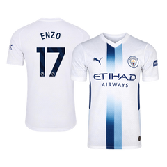 Męska koszulka Manchesteru City trzecia ENZO #17 wersja zawodnicza 2026/27