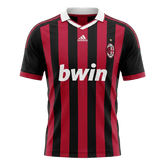 Męska Koszulka Retro Domowa AC Milan 2009/10
