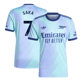 Koszulka Arsenal trzecia wyjazdowa 2024/25 SAKA #7 - Topowe Koszulki Pilkarskie Sklep Internetowy