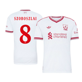 Męska koszulka Liverpoolu wyjazdowa SZOBOSZLAI #8 wersja zawodnicza 2026/27 - UCL