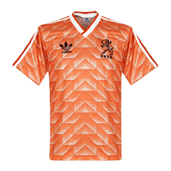 Męska Koszulka Retro Domowa Netherlands 1988