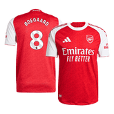 Męska Koszulka Domowa Arsenal ØDEGAARD #8 Wersja Piłkarska 2025/26 - Slim Fit