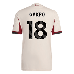 Liverpool GAKPO #18 Auswärtstrikot für Herren 2025/26 – Slim Fit