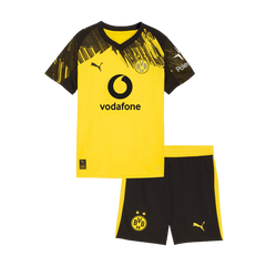 Dziecięcy Zestaw Domowa Borussia Dortmund (Koszulka+Spodenki) 2025/26