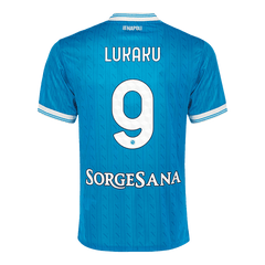 Męska Koszulka Domowa Napoli LUKAKU #9 2025/26 - Topowe Koszulki Pilkarskie Sklep Internetowy